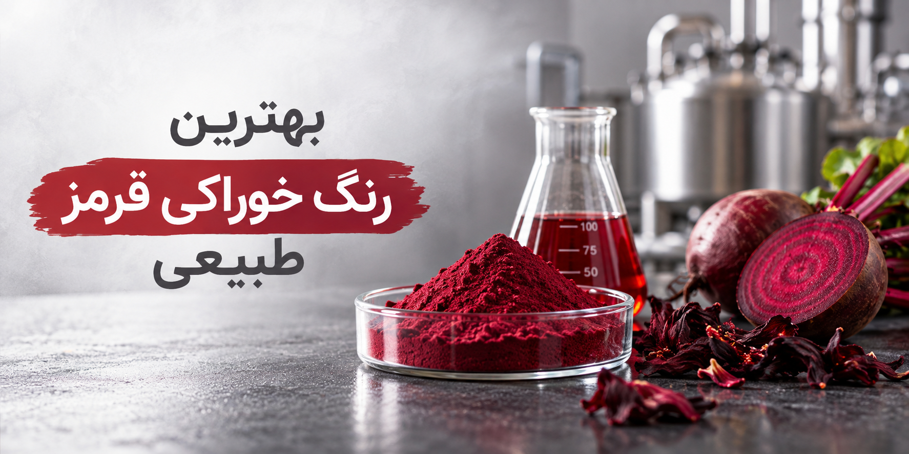 بهترین رنگ خوراکی قرمز طبیعی