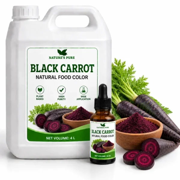 رنگ خوراکی طبیعی بلک کروت