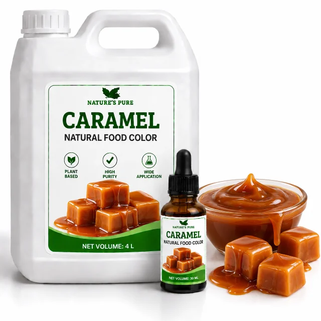 رنگ خوراکی طبیعی کارامل